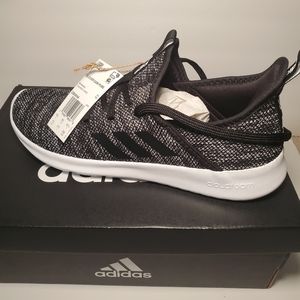 Adidas CLOUDFOAM PURE, 10, black & white